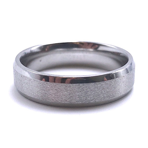 Cobalt Chrome Wedding Band