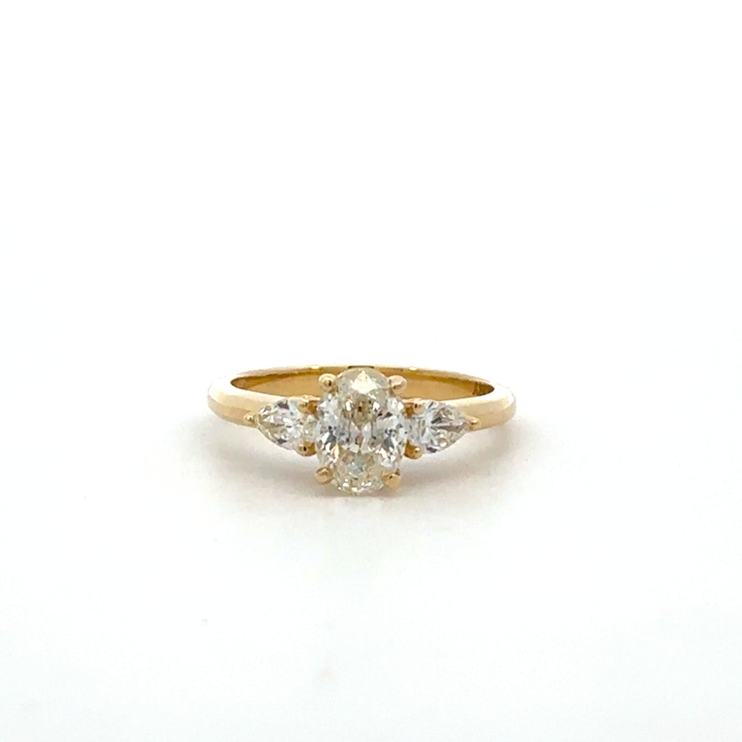 Oval Diamond Engagement Ring