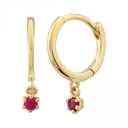 Colored Stone Earring