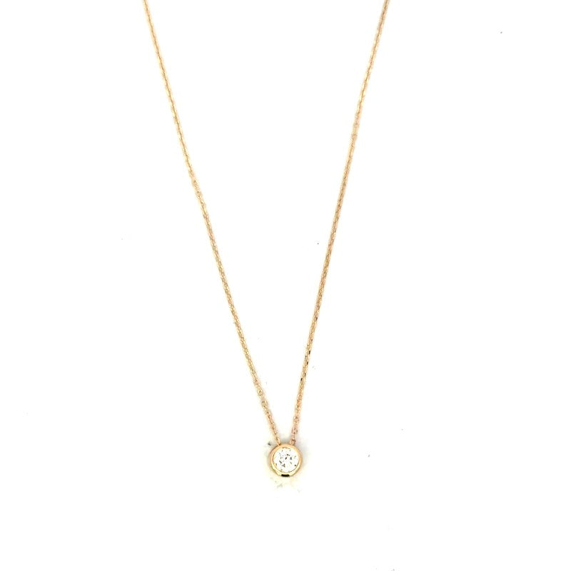 Diamond Bezel pendant