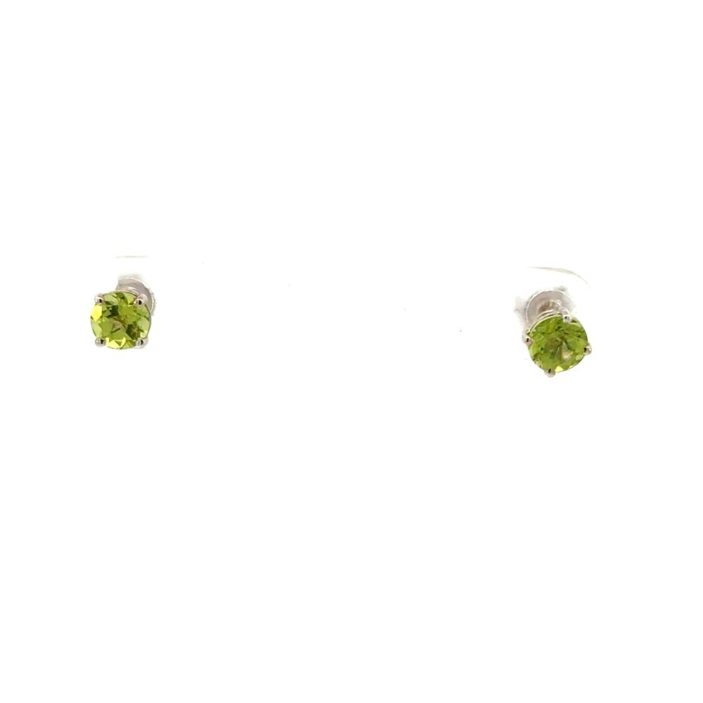 Peridot Studs