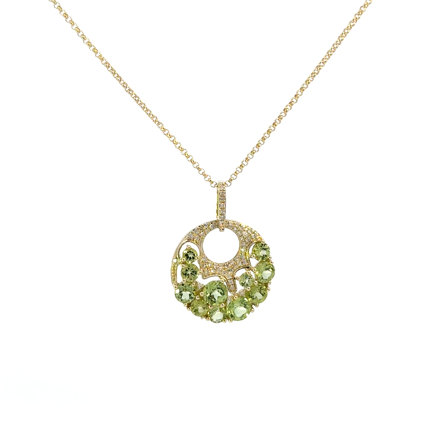 Colored Stone Pendant