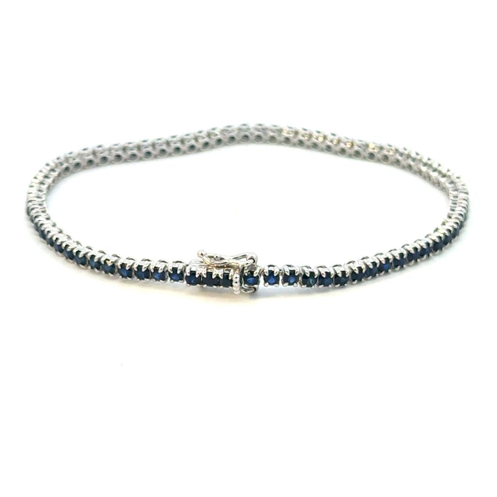 Sapphire Tennis Bracelet