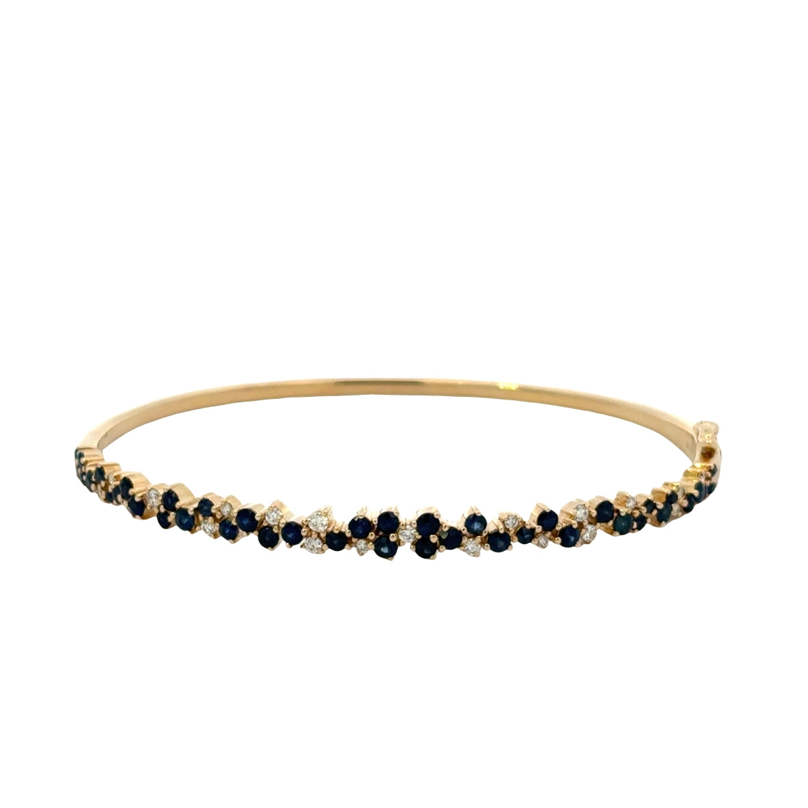 Sapphire and Diamond Bangle