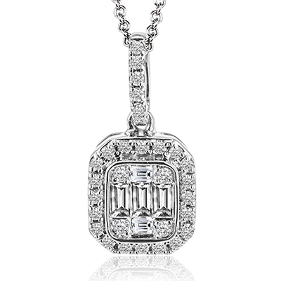 Simon G. Diamond Pendant