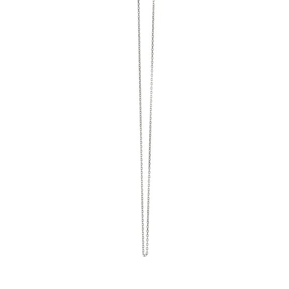 MRK Sterling Silver “Freddie” Delicate Diamond Cut Chain