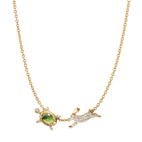 MRK Tortise and The hare Necklace