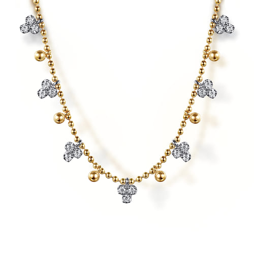 Diamond Necklace/Pendant - Multi Stone
