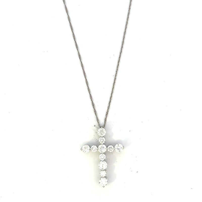 Platinum Diamond Cross