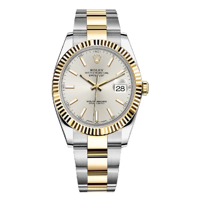 PreOwned 41mm Rolex DateJust With Oyster Bracelet