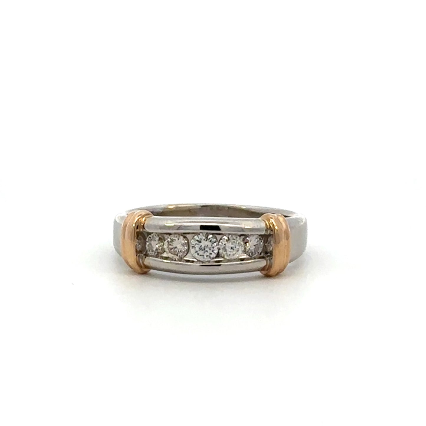 Estate Jewelry Diamond Channel Set Ring