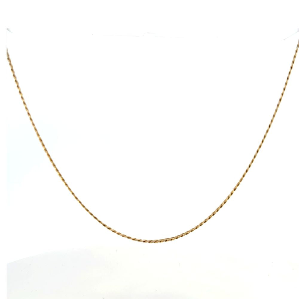 Estate Jewelry Patterned Curb Chain