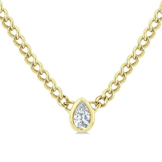 Diamond Solitaire Pendant