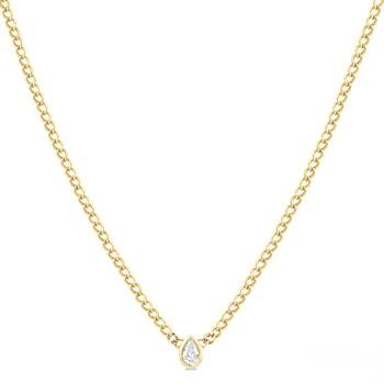 Diamond Solitaire Pendant