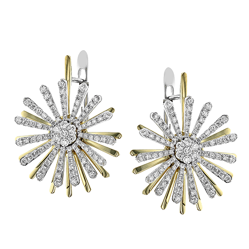 Simon G. Sun Burst Earrings