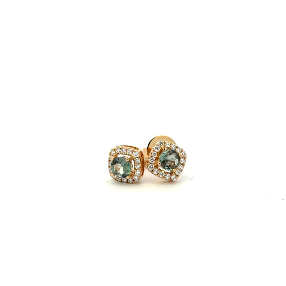 Colored Stone Earring