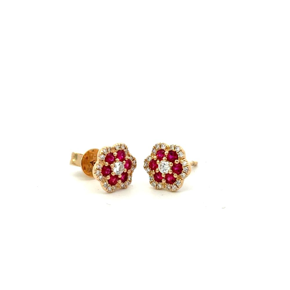 Colored Stone Earring