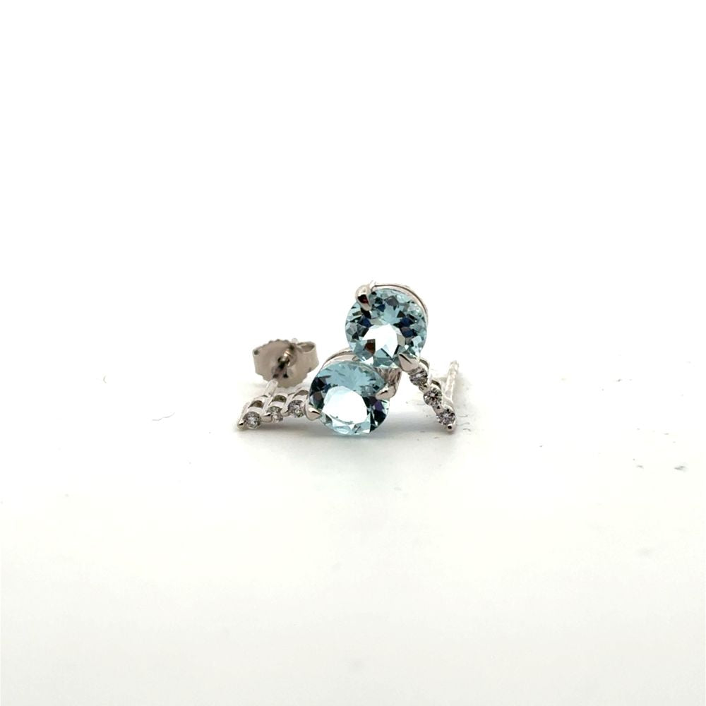 Colored Stone Earring