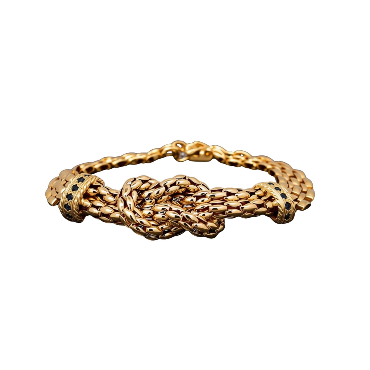 Estate Knot Sapphire Bracelet