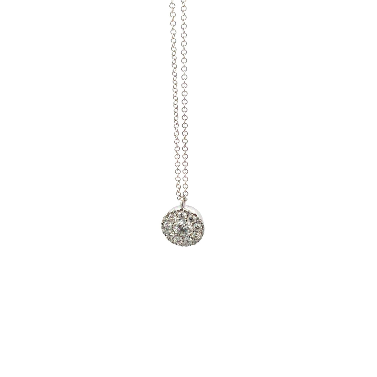 Diamond Necklace/Pendant - Multi Stone