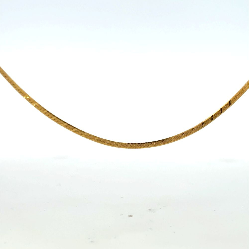Estate Herringbone Necklace