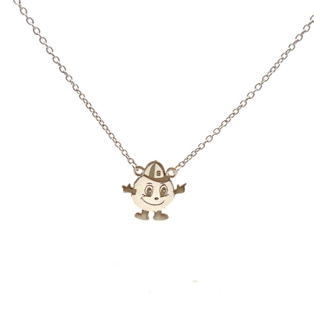 Syracuse University Inspired Otto Sterling Silver Pendant