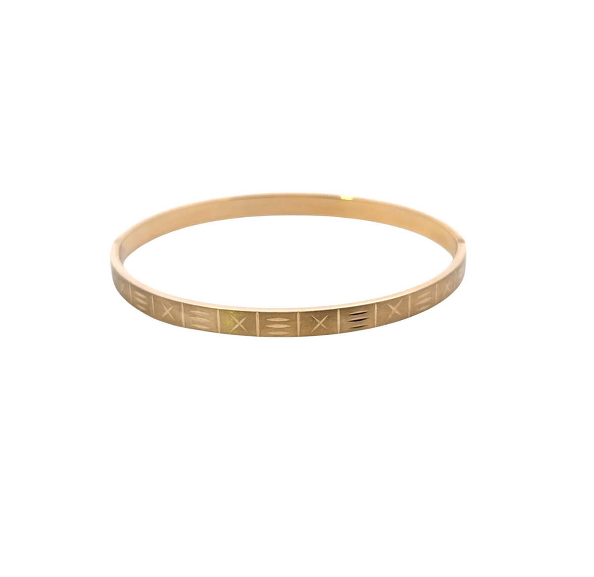 Estate Patterned Bangle