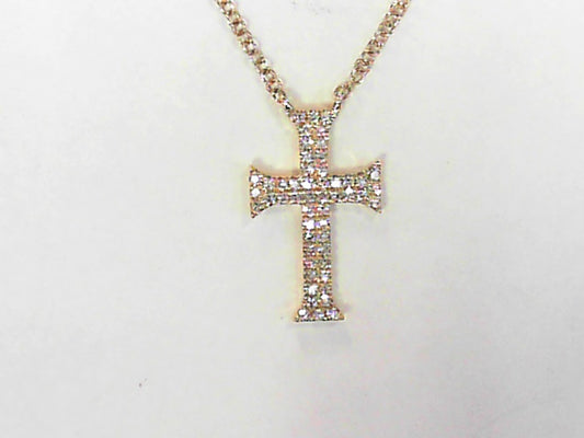 Shy Pave Diamond Necklace