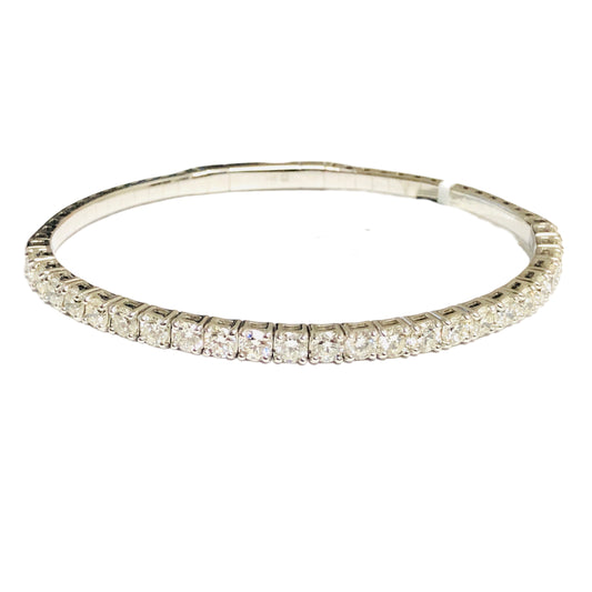 Diamond Flex Bangle Bracelet
