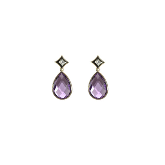 Colored Stone Earring