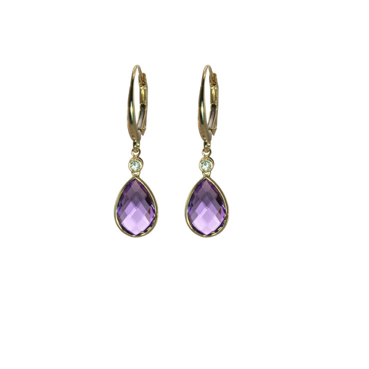 Colored Stone Earring