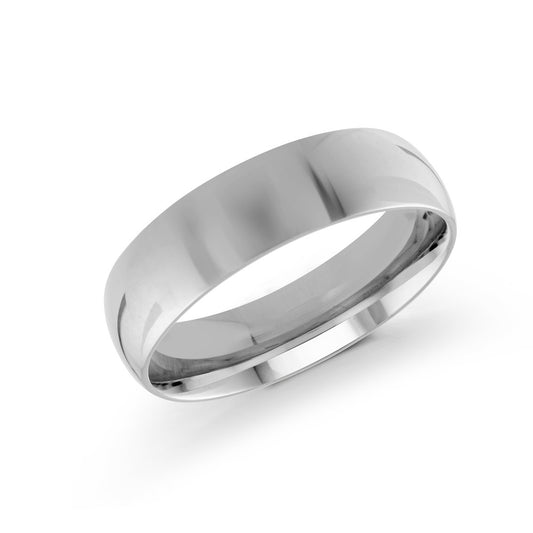 Domed Wedding Band