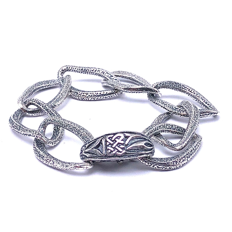 Keith Jack Norse Forge Dragon Weave Bracelet