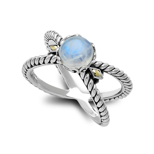 Sterling Silver Moonstone Ring