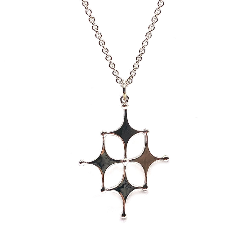 Satellite Sterling Silver Pendant