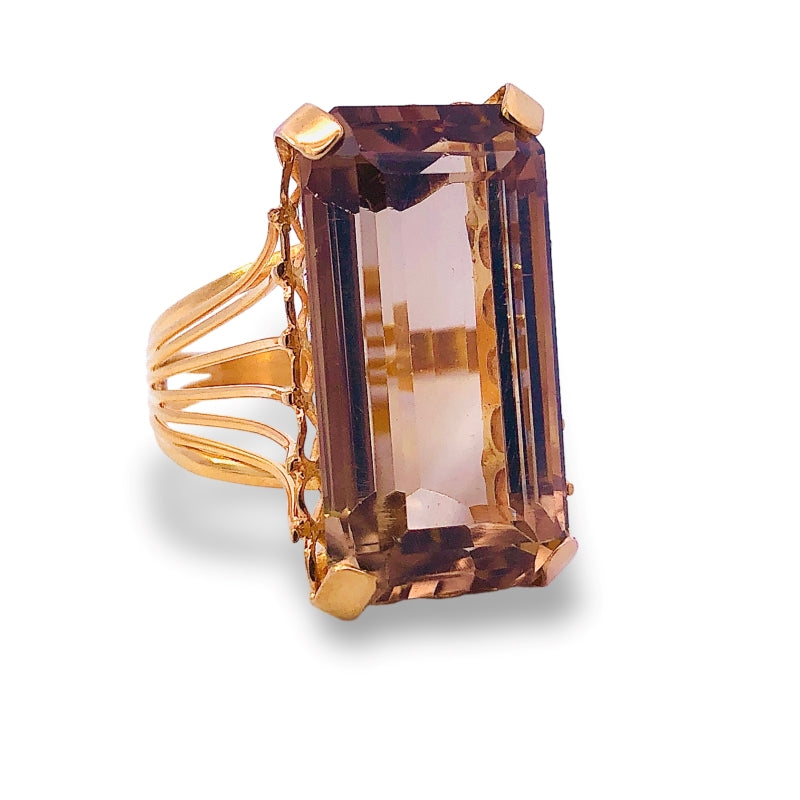 Estate Jewelry Smokey Quartz Ring