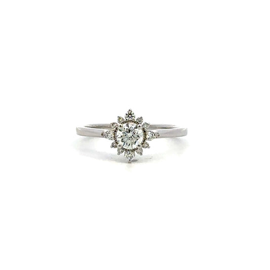 Round Diamond Engagement Ring