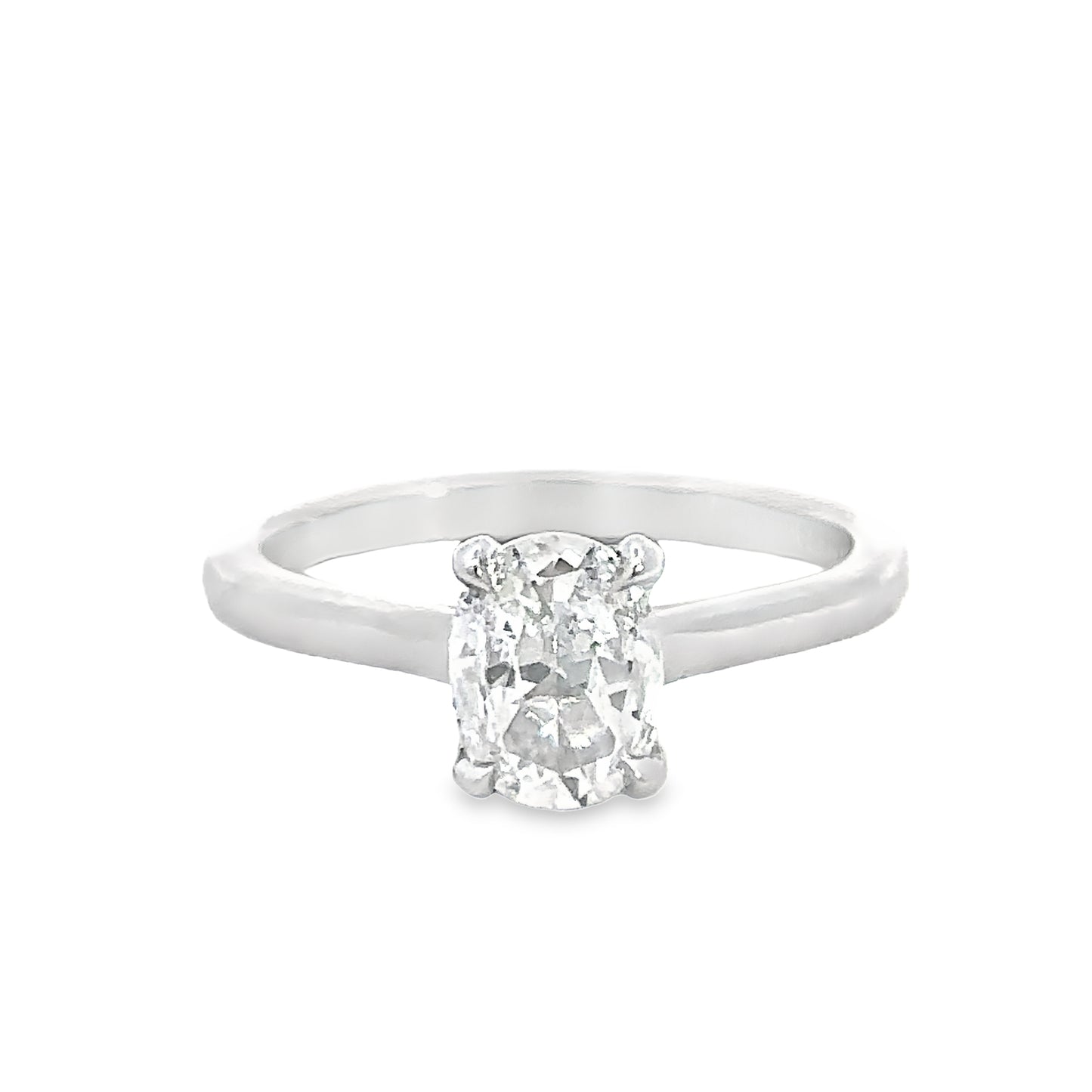 Oval Diamond Engagement Ring