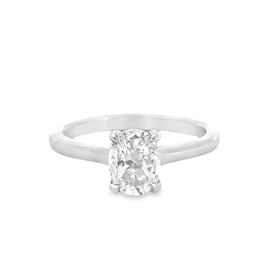 Oval Diamond Engagement Ring