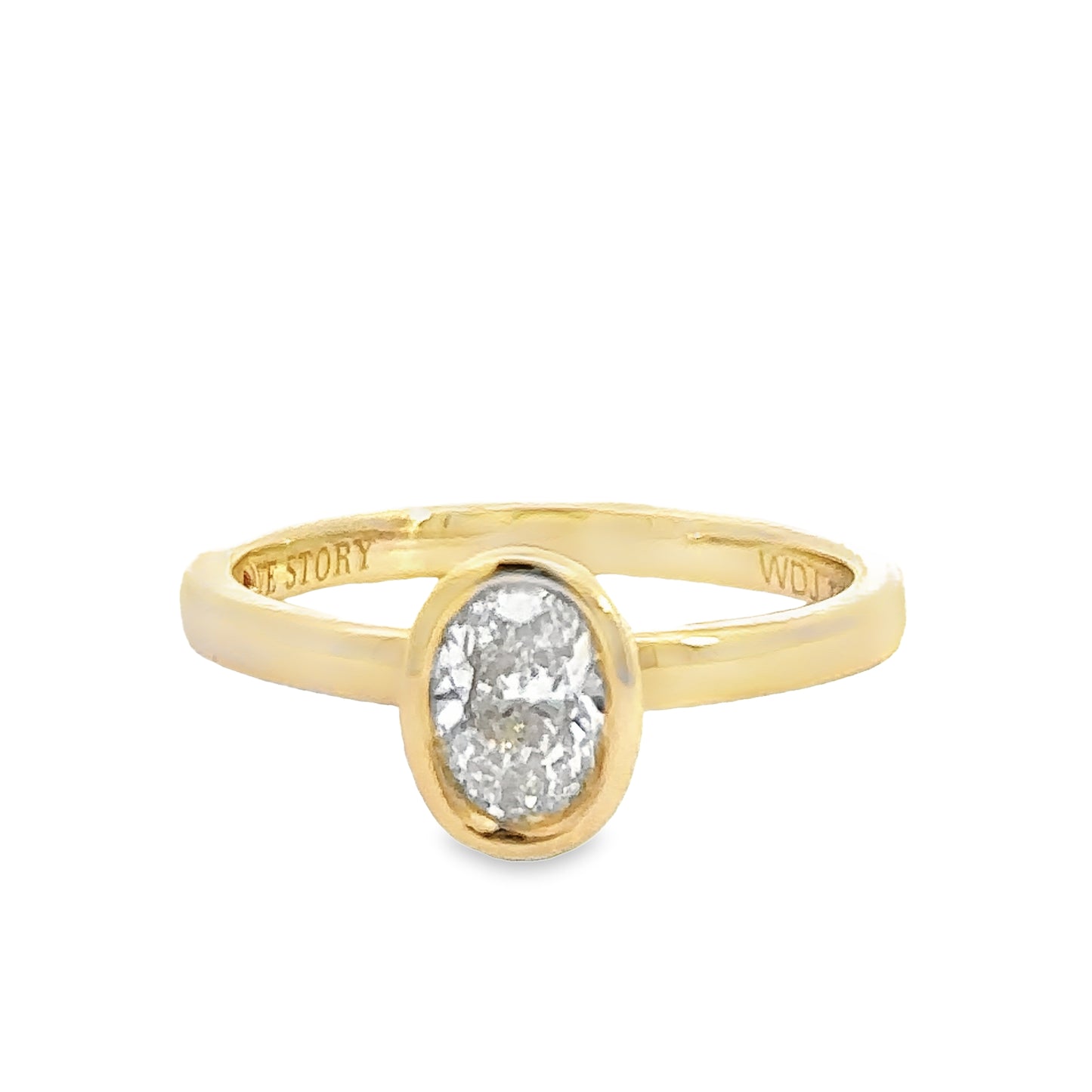 Oval Diamond Engagement Ring