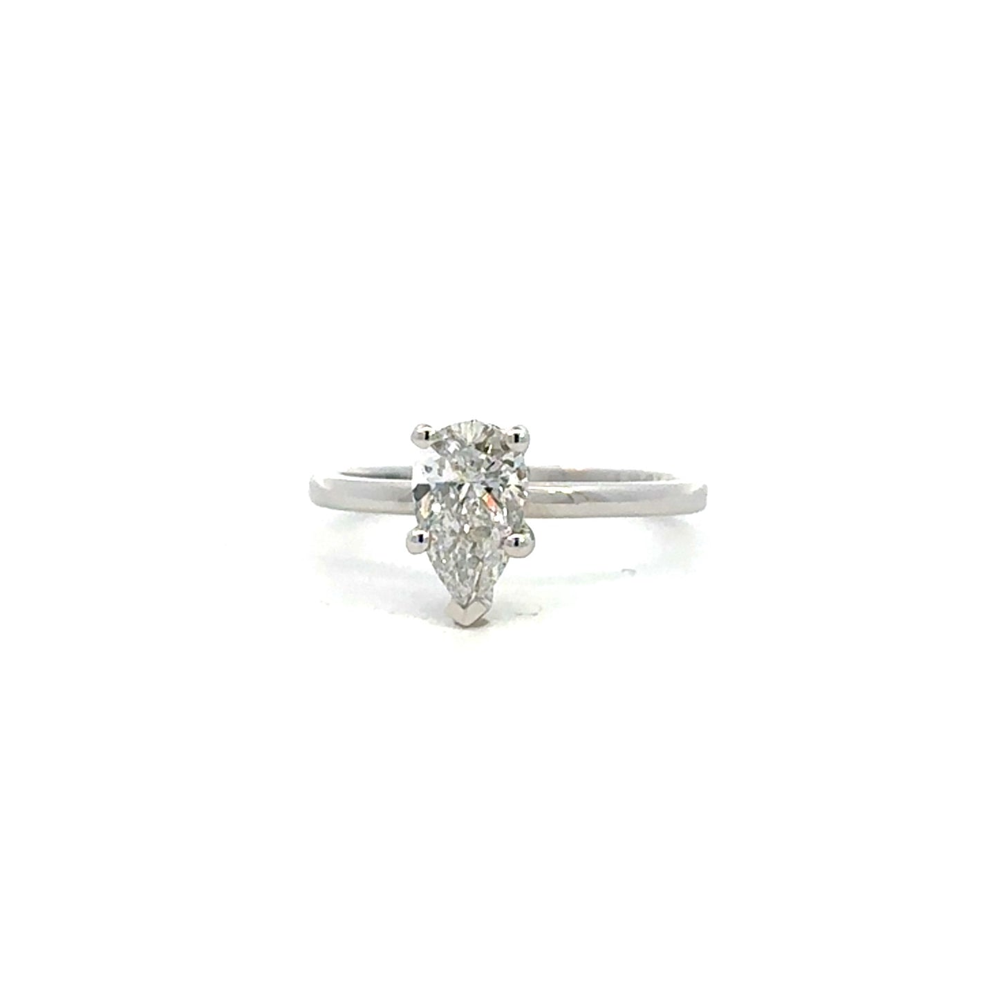 Pear Diamond Engagement Ring