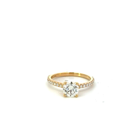 Round Diamond Engagement Ring