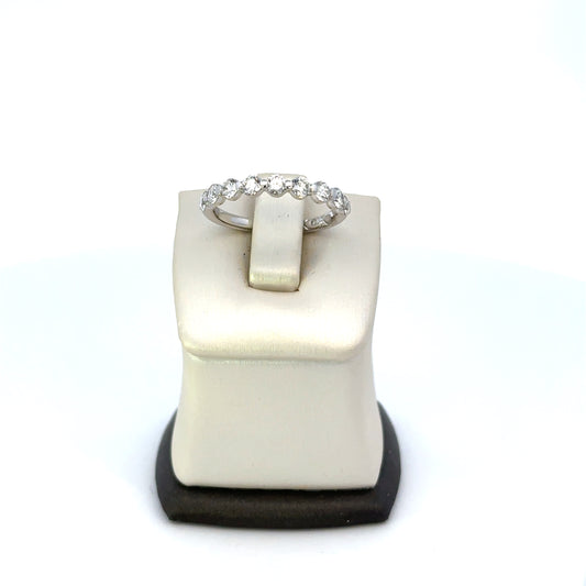 A.Jaffe Lotus Diamond Wedding Band