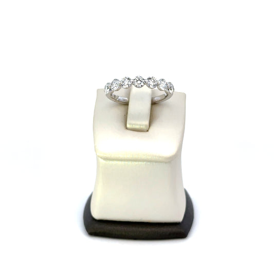 A.Jaffe Lotus Diamond Wedding Band