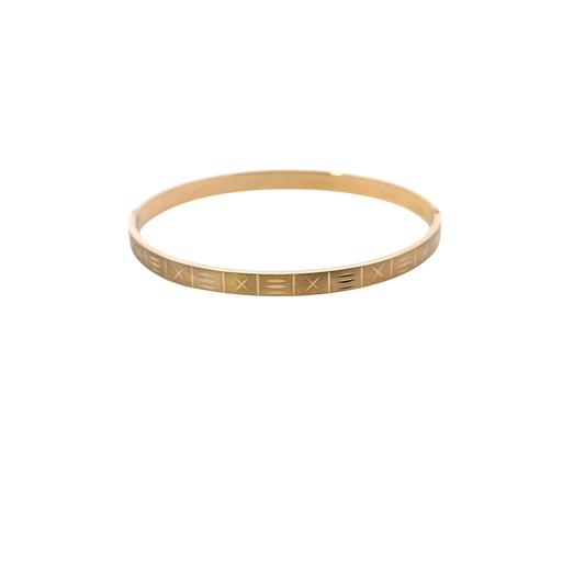 Estate Patterned Bangle