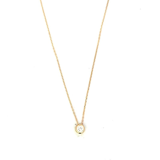Diamond Bezel pendant
