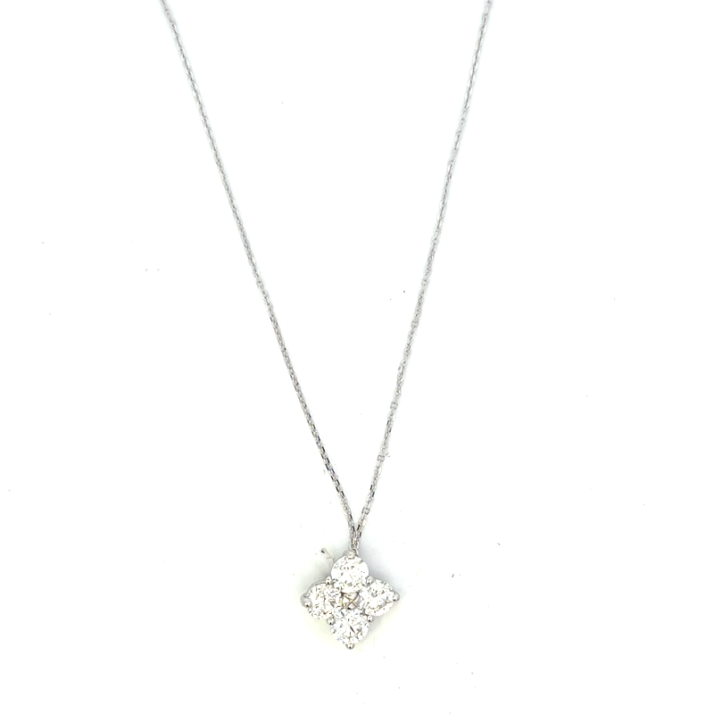 Diamond Clover Pendant