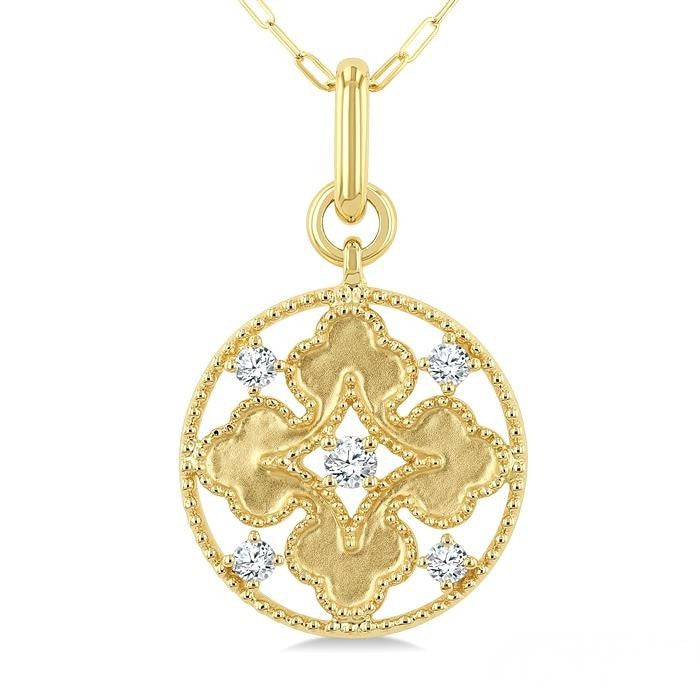 Diamond Floral Medallion
