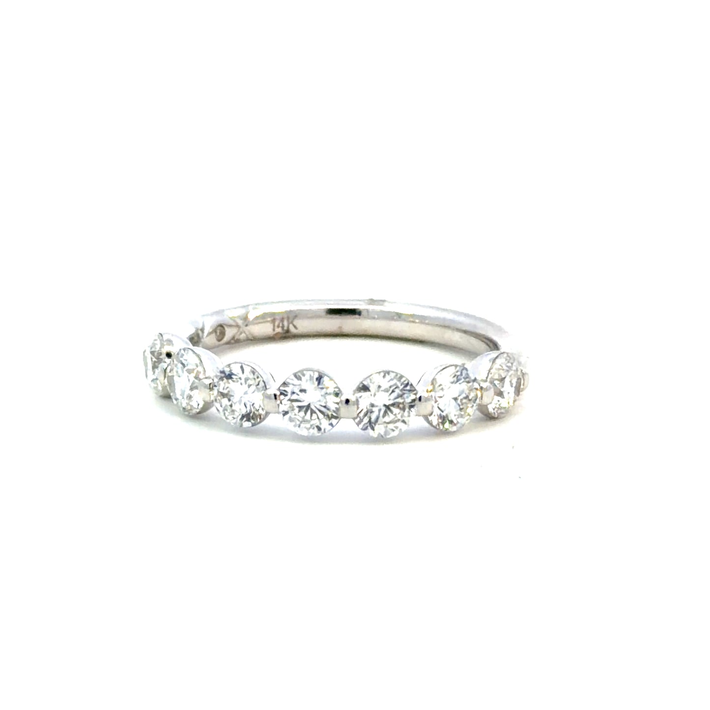 A.Jaffe Lotus Diamond Wedding Band