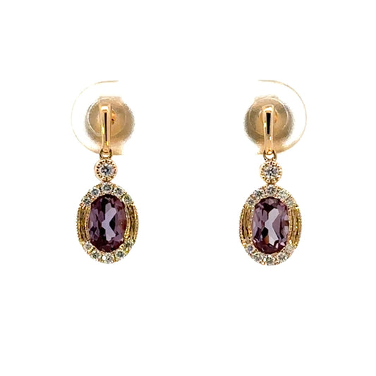 Colored Stone Earring